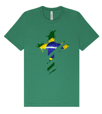 Brazil Cross - Tshirt