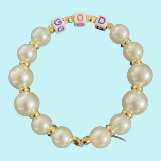 God Pearl Bracelet