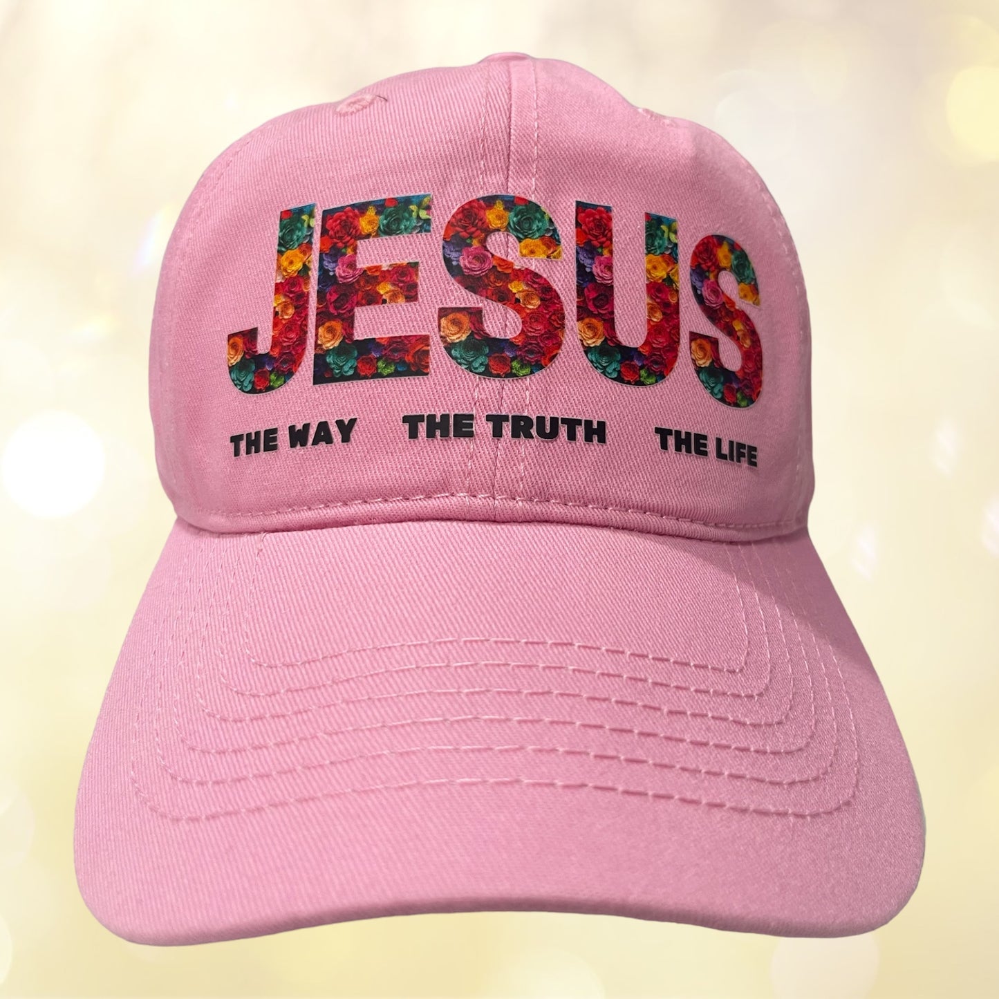 Flower - Jesus the way the truth the life - Cap