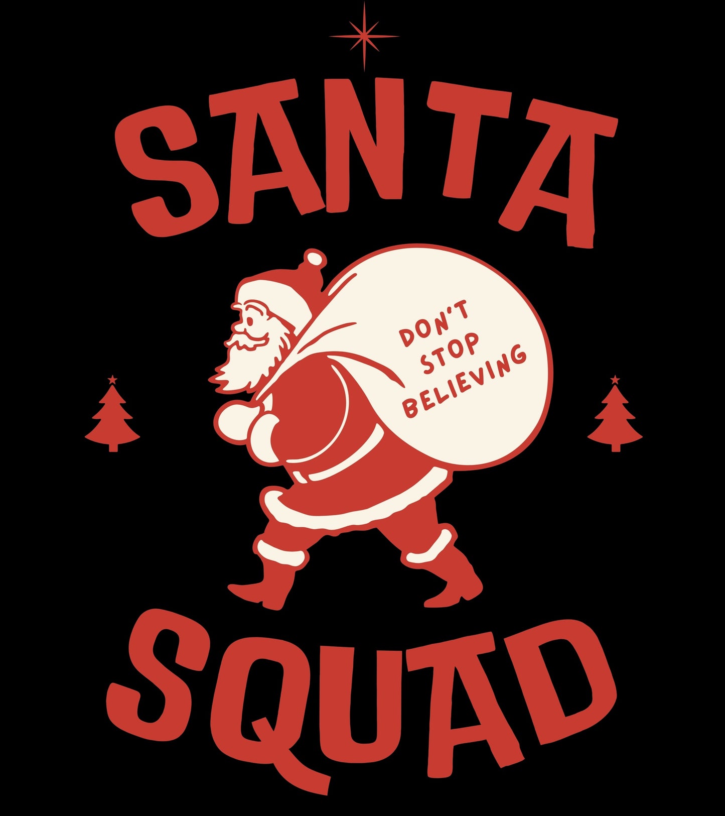 Santa Squad - Tshirt