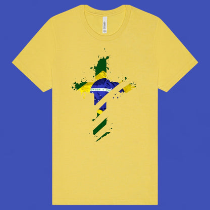 Brazil Cross - Tshirt